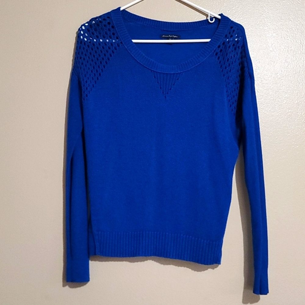 Blue American Eagle Sweater size small
